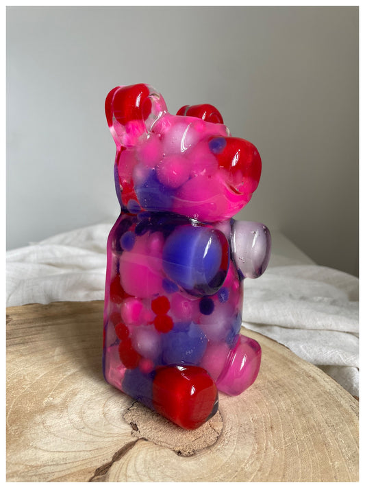 Large Teddy Bear - Pom Pom