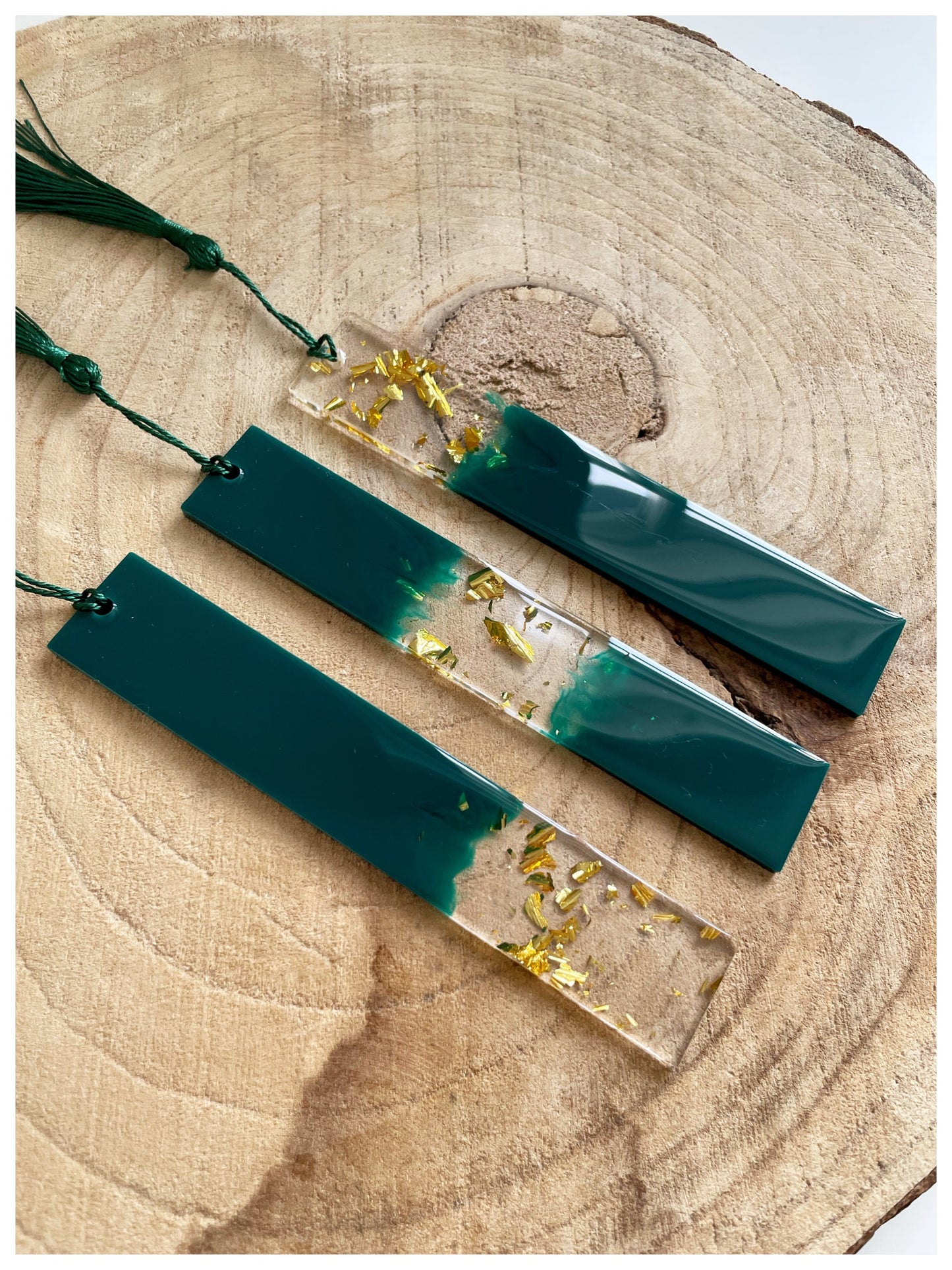Forest Green Bookmarks