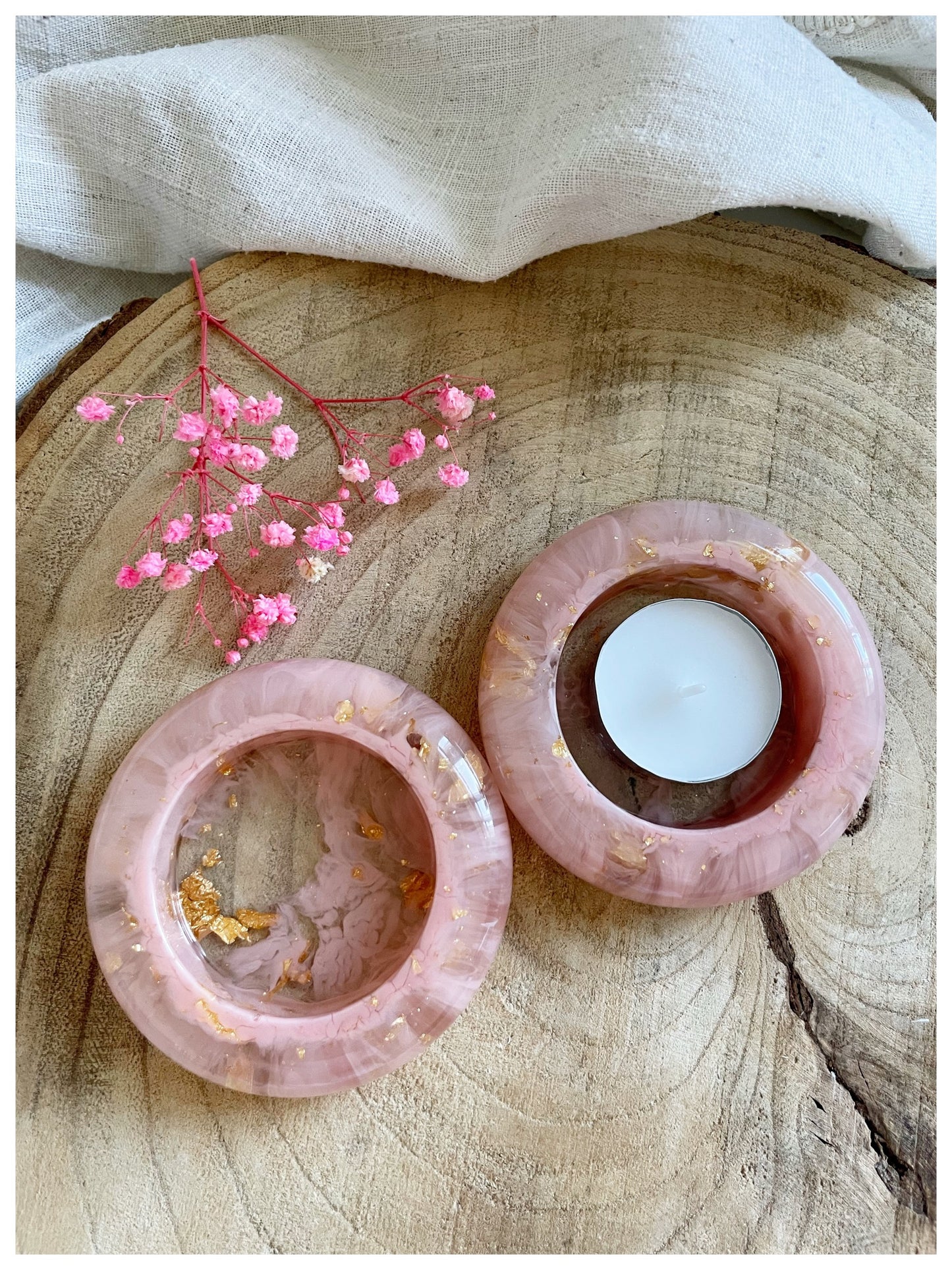 Resin - Tea Light Holder