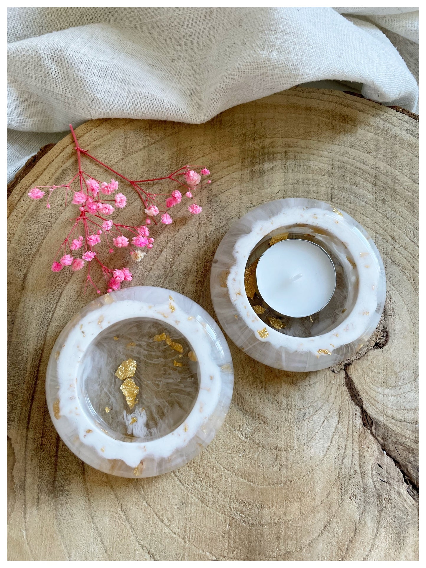 Resin - Tea Light Holder