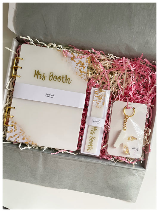 Personalised Resin Gift Set
