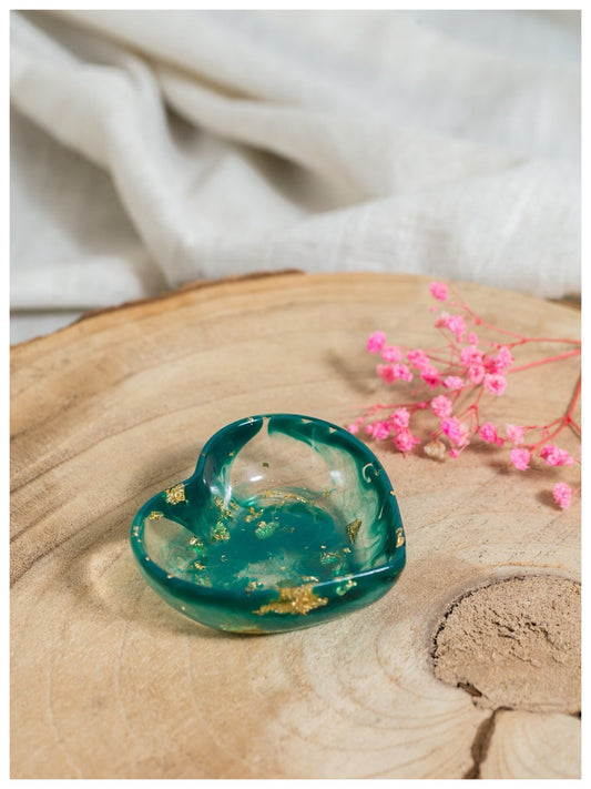 Resin - Small Heart Trinket Dish