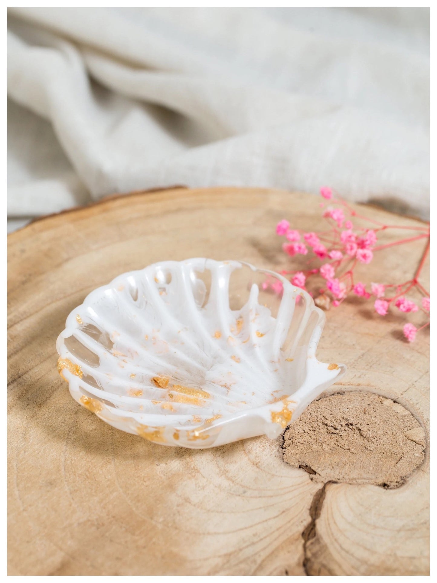 Resin - Seashell Dish