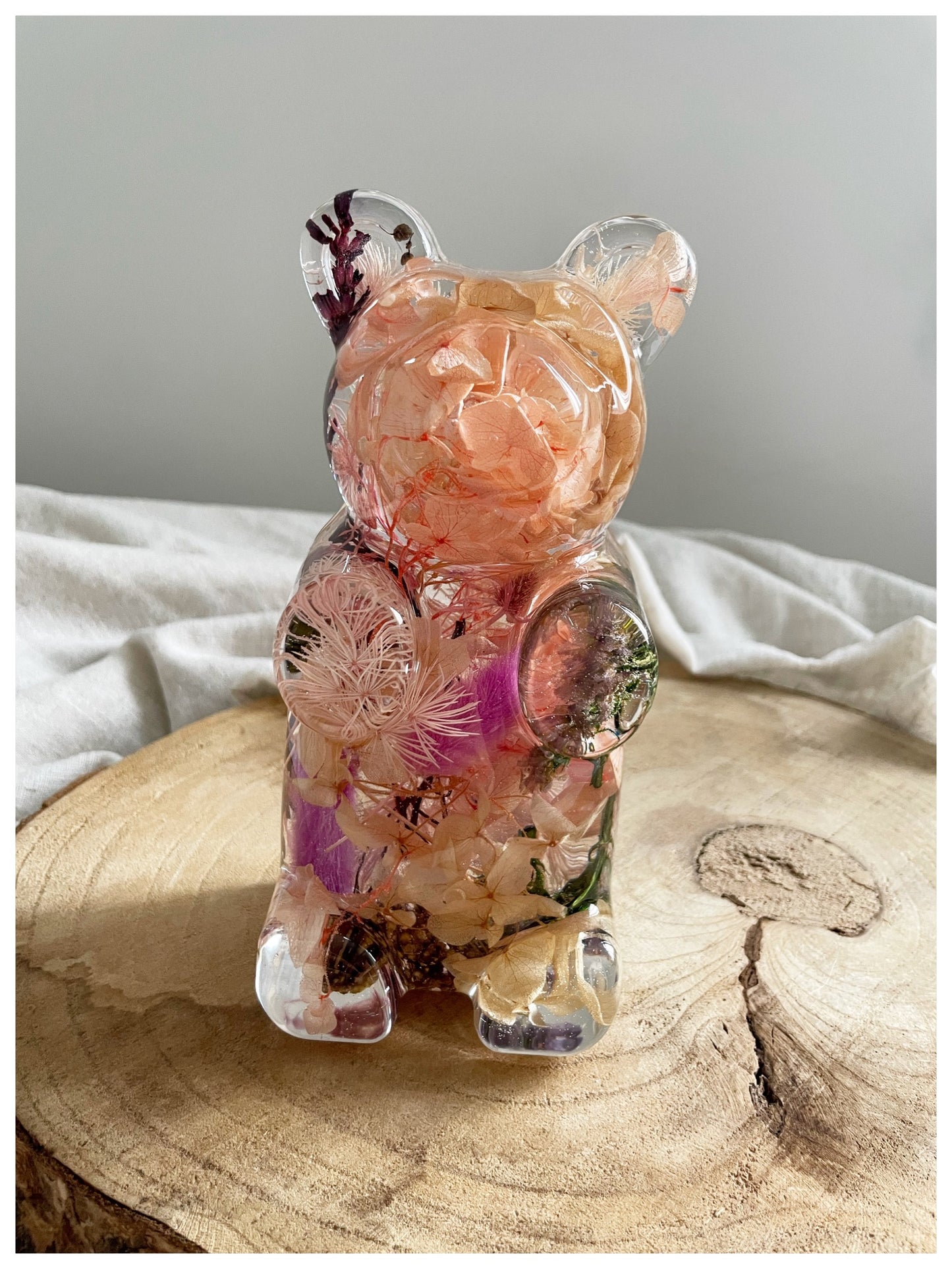 Large Teddy Bear - Blossom