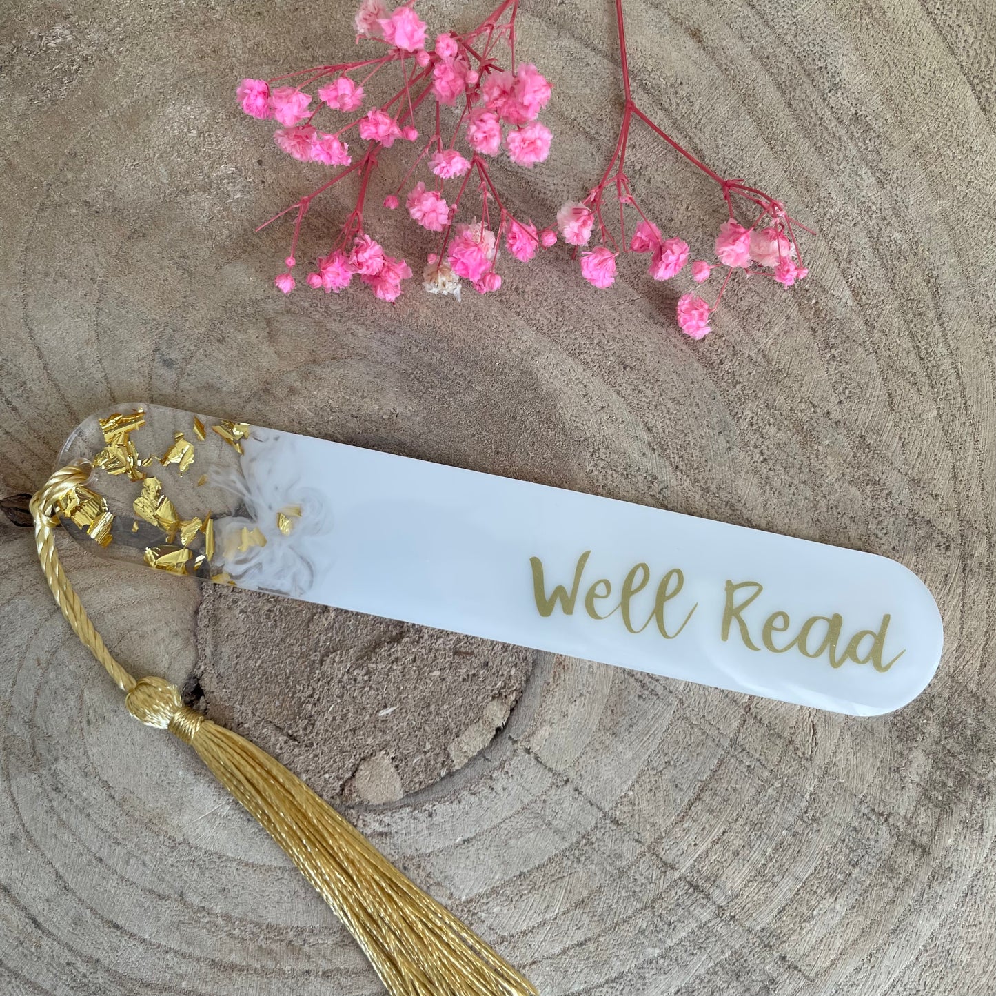 Personalised Resin Bookmarks