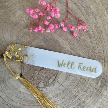 Personalised Resin Bookmarks