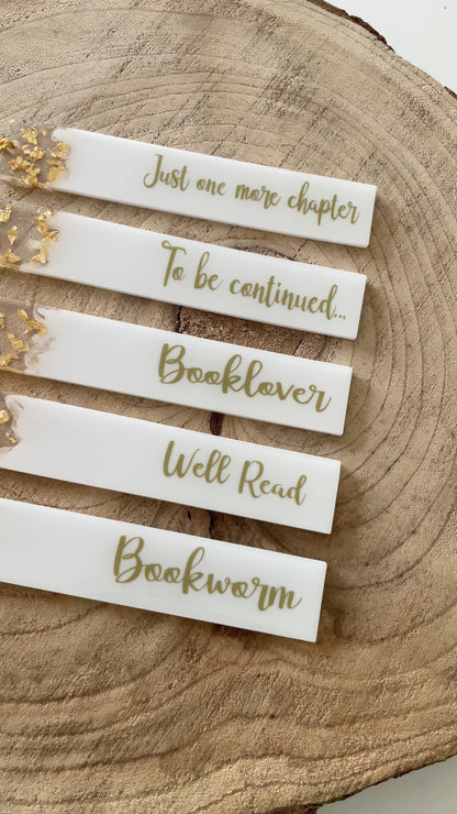 "Just one more chapter" Bookmark